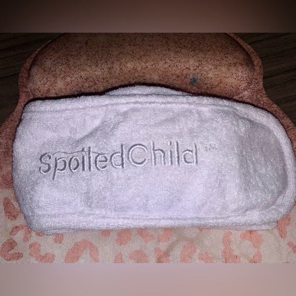 Spoiled Child NEW Spa Headband & Pocket Styling Brush Set - Picture 4 of 6